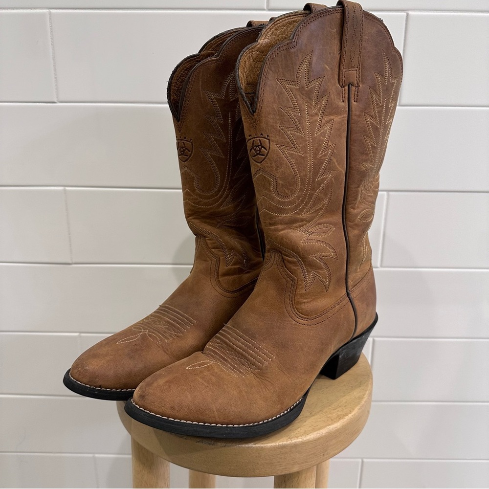 Ariat Brown Heeled Boots